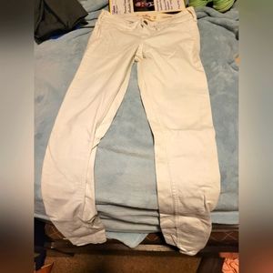 Hollister white jean